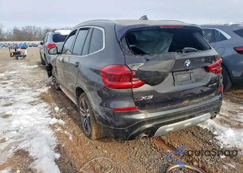 2020 BMW X3 xDrive30I from USA, damaged, VIN 5UXTY5C07L9B79024